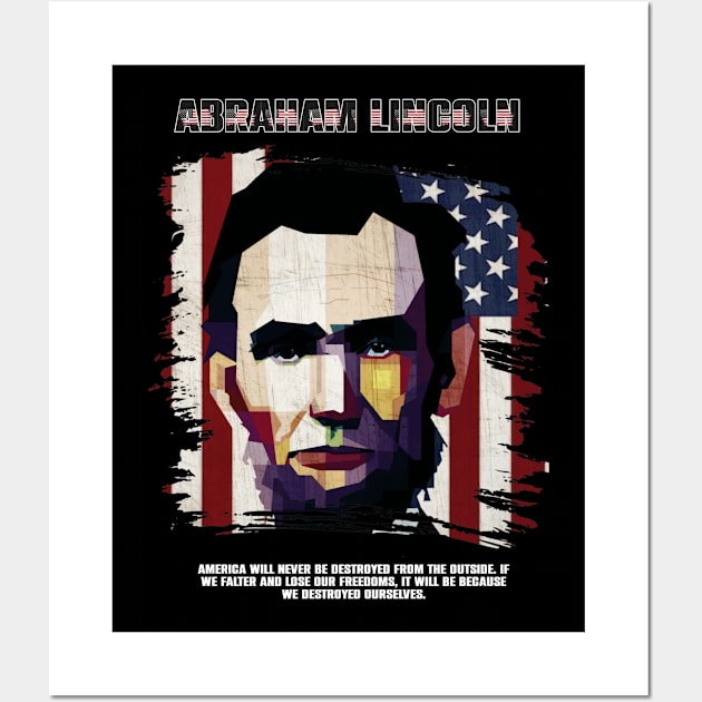 Abraham Lincoln Wall Art by WPAP46